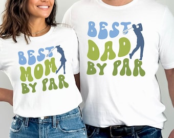 Golf First Birthday Family Shirt, Golf One Shirt, Golf Shirt for Boys, Golf Daddies T-Shirt, Matching Mom Dad Shirt Golf, Best Dad By Par T