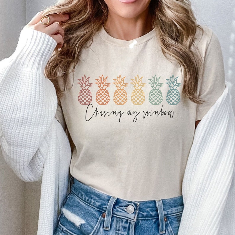 IVF Shirt IVF Rainbow Pineapple Infertility Tshirt Ivf Etsy