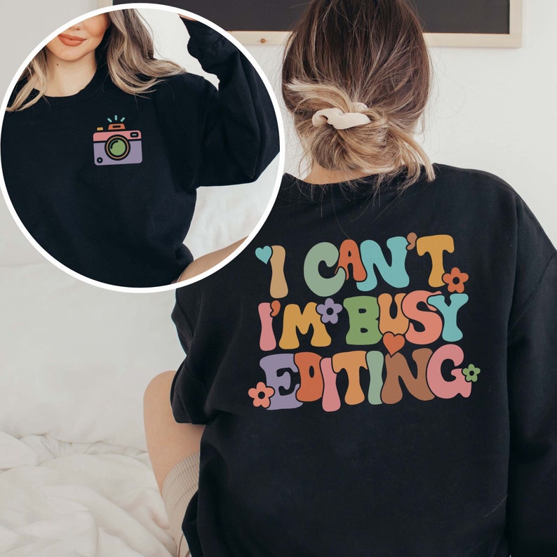 Photography Sweatshirt, Photography Shirt, Photographer Sweater, Photo
grapher Shirt, Photographer Gift, Photography Gifts
