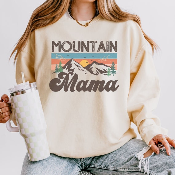 Womens Mountain Mama Shirt - Mother's Day Camping Hiking Mom Gift Womens Mountain Mama Shirt - Mother's Day Camping Hiking Mom Gift