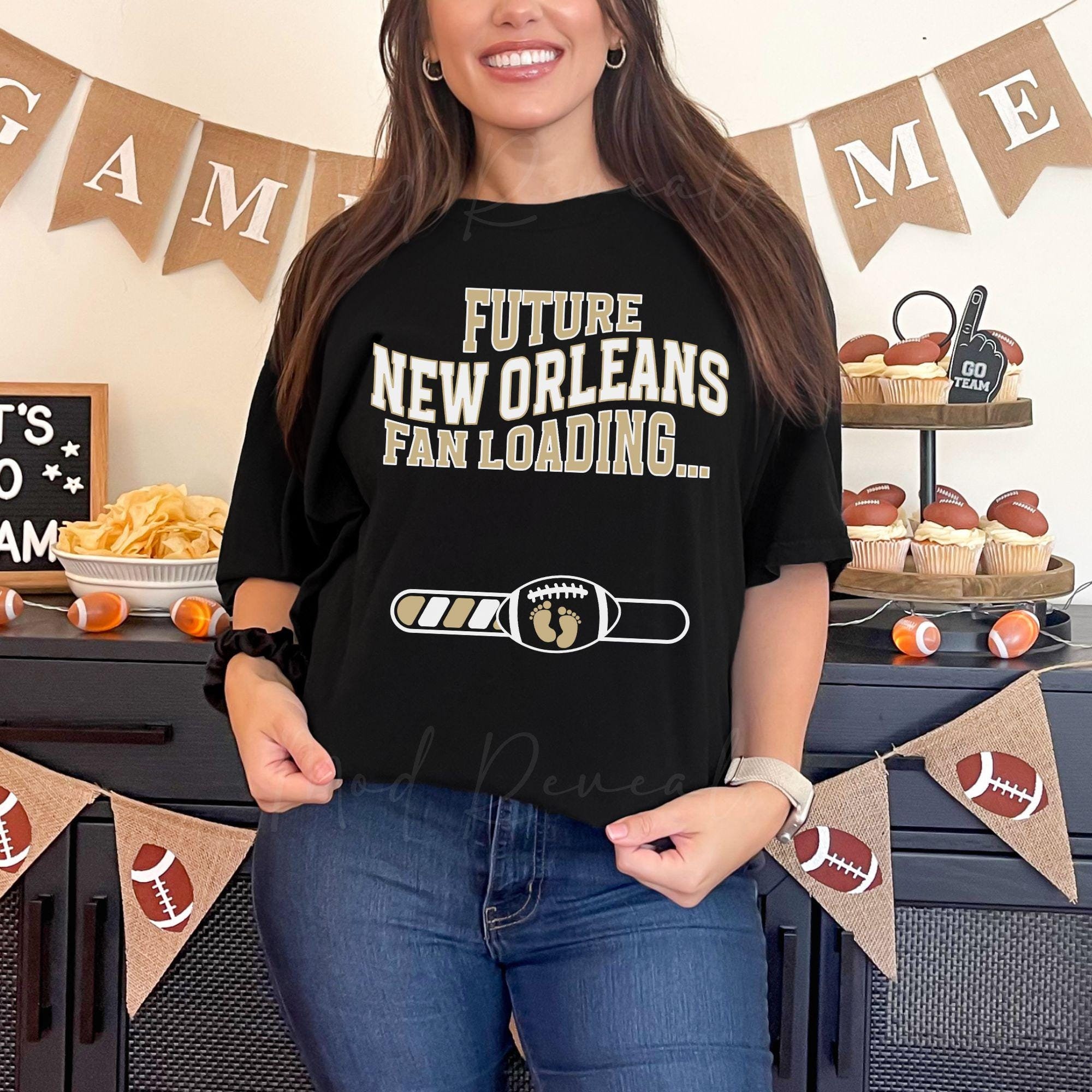 New orleans saints maternity shirt hotsell