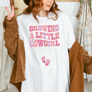 Koszulka Western Pregnancy Announcement Koszulka Cowgirl Baby Reveal Koszulka Pregnancy Announcement Koszulka Country Maternity Koszulka Baby Shower