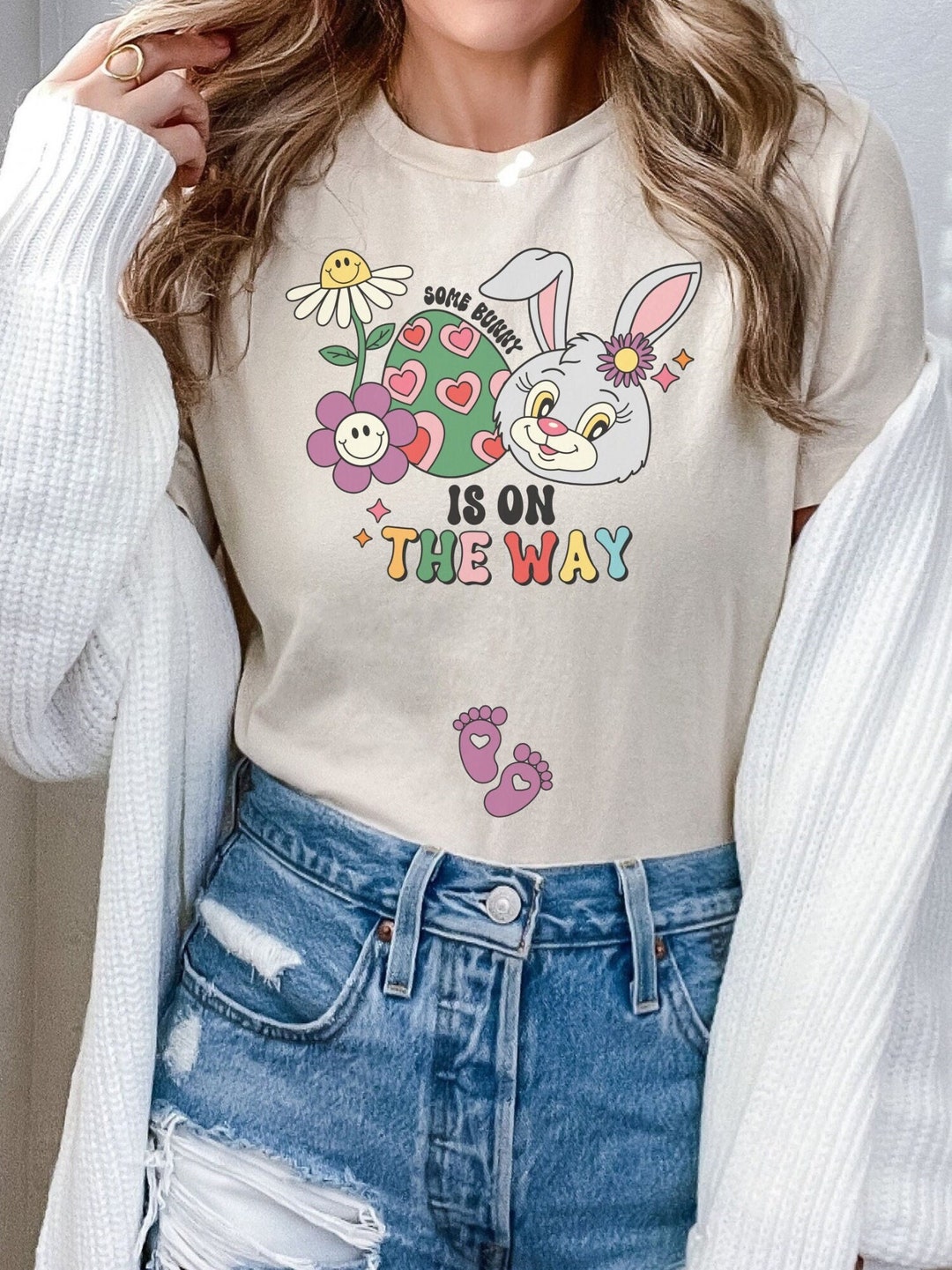 Easter Pregnancy Announcement Shirt Easter Maternity T Shirt Spring