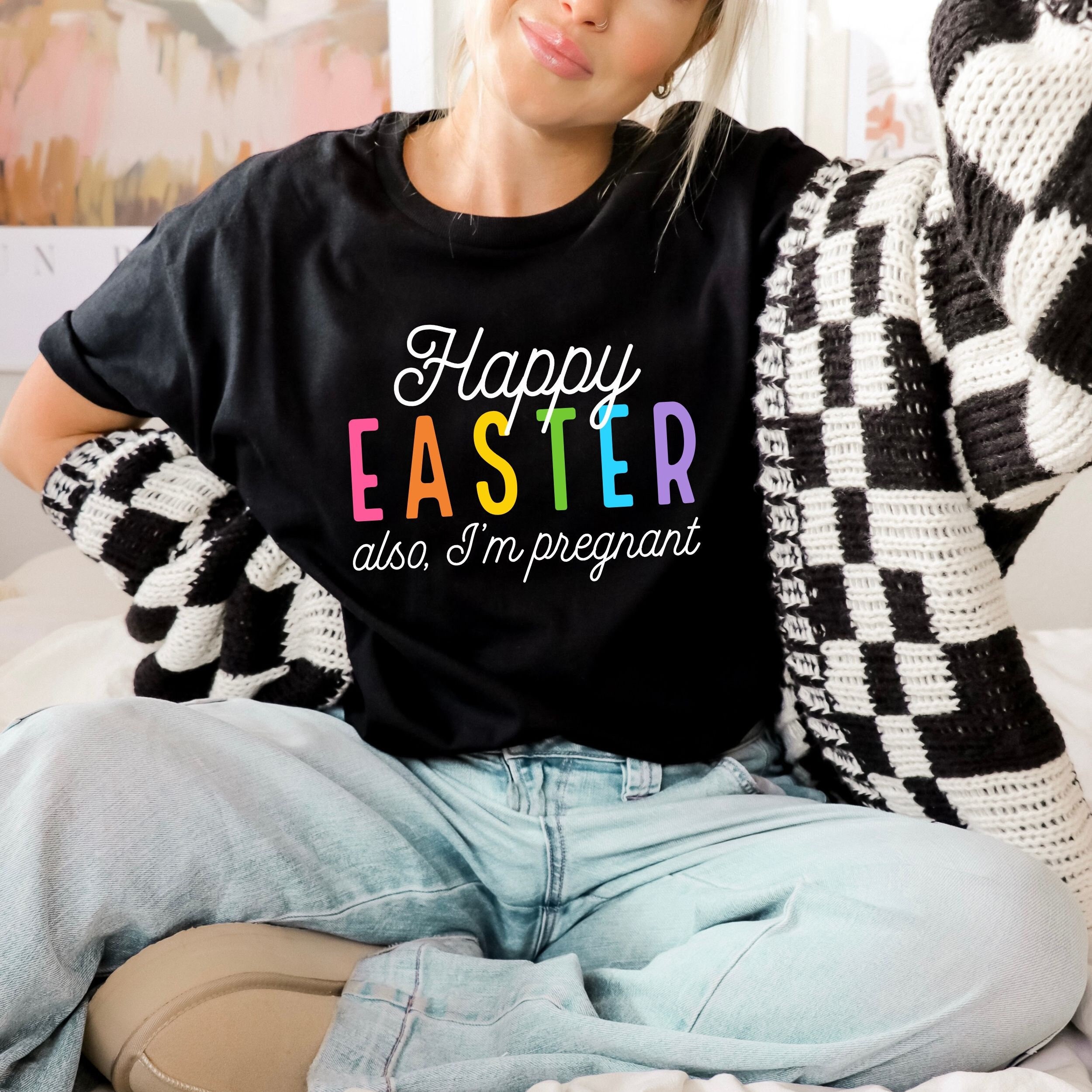 Maglietta Allattamento Premaman A Maniche Lunghe - In Cotone Elastico Per Gravidanza E Allattamento - Foto 5