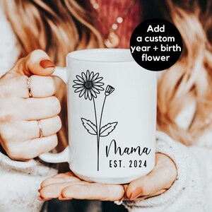 Custom Mom Mug Mom Birthday Gift For Mom Gift Mothers Day Gift From Daughter Custom Mom Coffee Mug