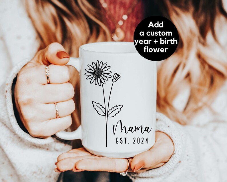 Custom Mom Mug Mom Birthday Gift For Mom Gift Mothers Day Gift From Daughter Custom Mom Coffee Mug