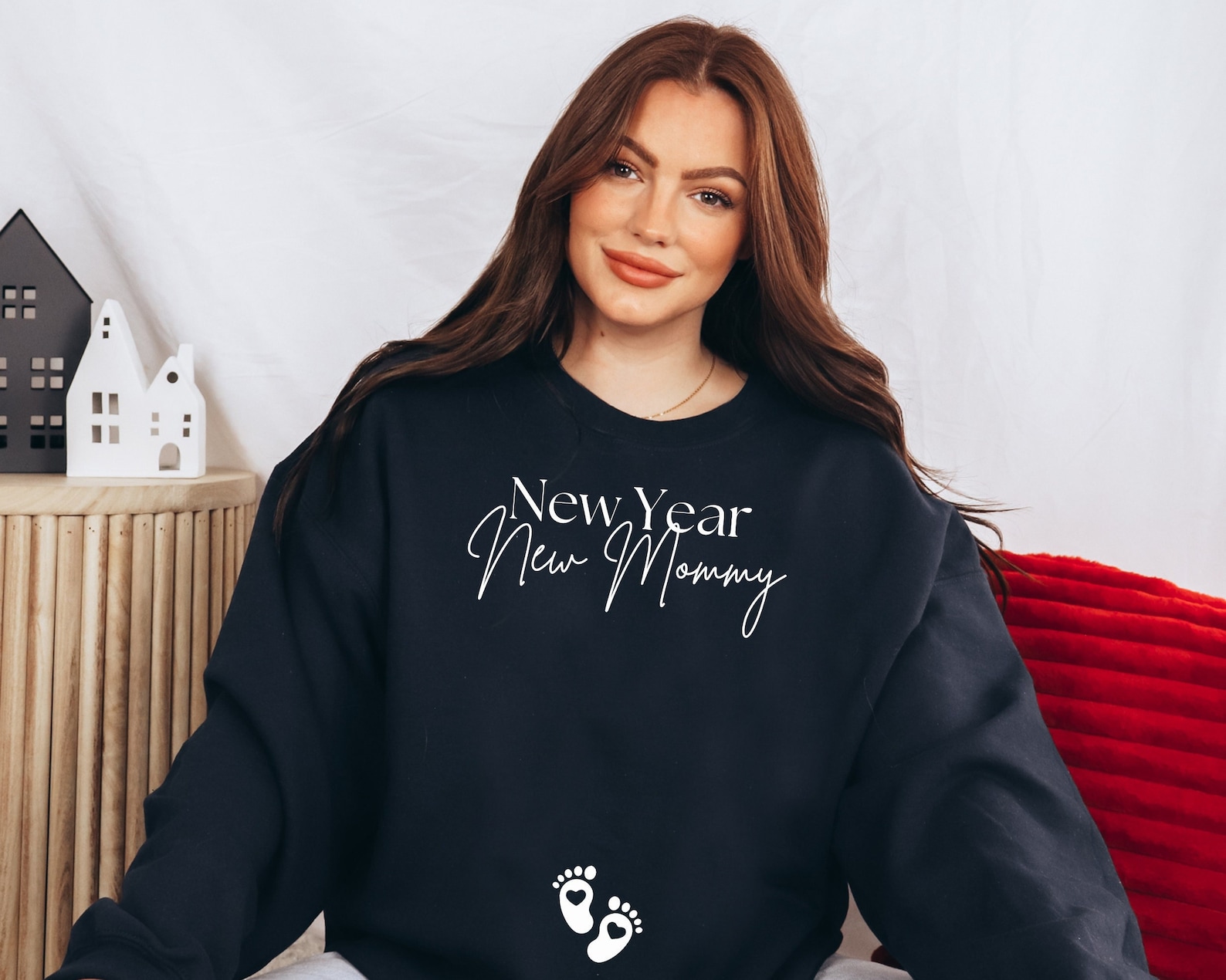 New Years Eve Pregnancy Announcement outfit