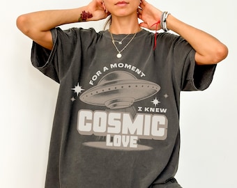 COSMIC LOVE Down Bad Comfort Colors Vintage Aesthetic T-shirt - Down Bad Crying At The Gym Lyrics Tee - Oversized Cotton Gym Shirt
