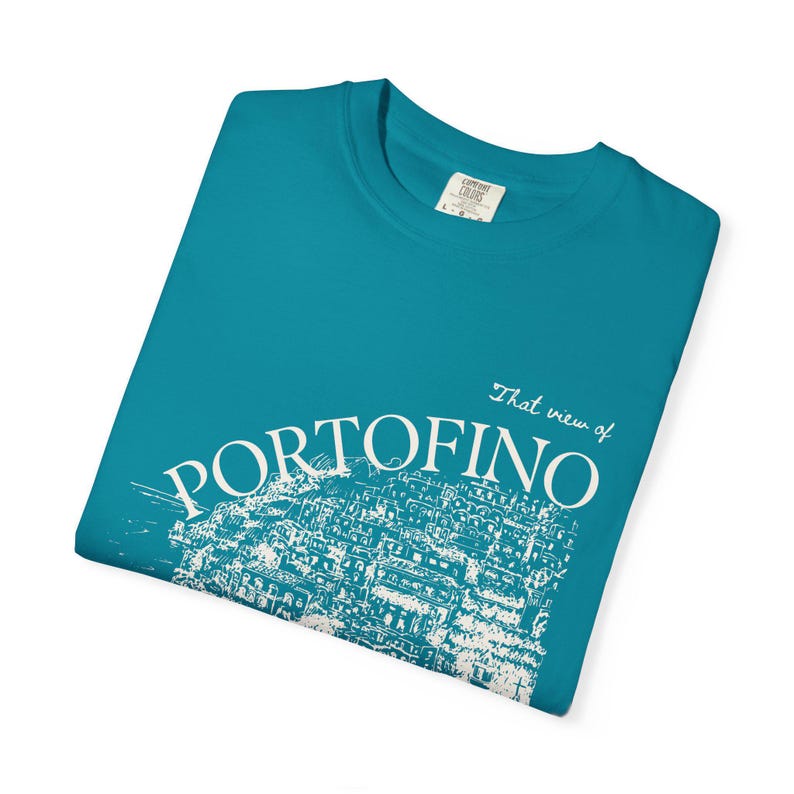 Comfort Colors Elizabeth Taylor Showgirl Inspired That View of Portofino Was On My Mind Shirt, In My Showgirl Era, Do You Think It's Forever image 11