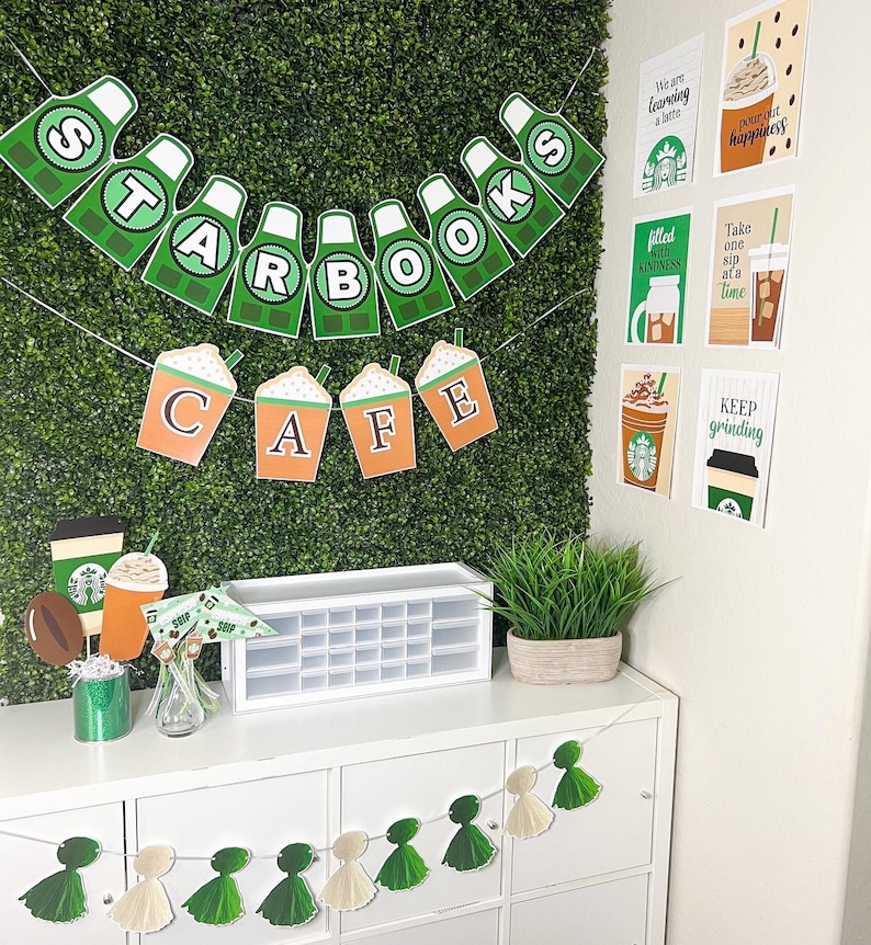 Starbooks Teacher Bulletin Board Poster Store & Pencil Pennant Etsy