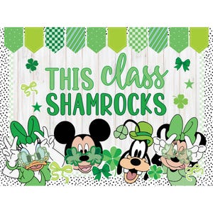 St. Patrick&#39;s Day Bulletin Board Kit. March Classroom Door Decor Classroom Decoration. Holiday. Saint Patricks Day