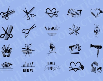 20 Beauty/Make Up Svg Bundle Commercial Use Svg, Png, Jpg, Ai, Woman Svg, Beauty Clipart, Make Up Tool Svg, Love Make Up Cricut Cut File, B1