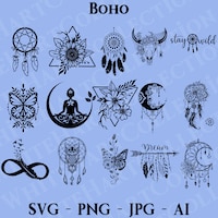 Boho Svg - Etsy