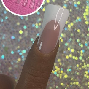 Volledige dekking Duck Nail 500 st | Après-dupe | Valse nageltip | Druk op de nagels | Nagelpunt