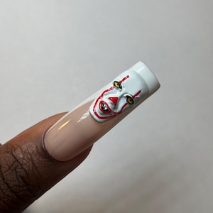 IT” Nail Charm/ Kawaii Charms/ Nail Art Supplies/Hello Kitty/ Nail Accessories/  Nail Charms