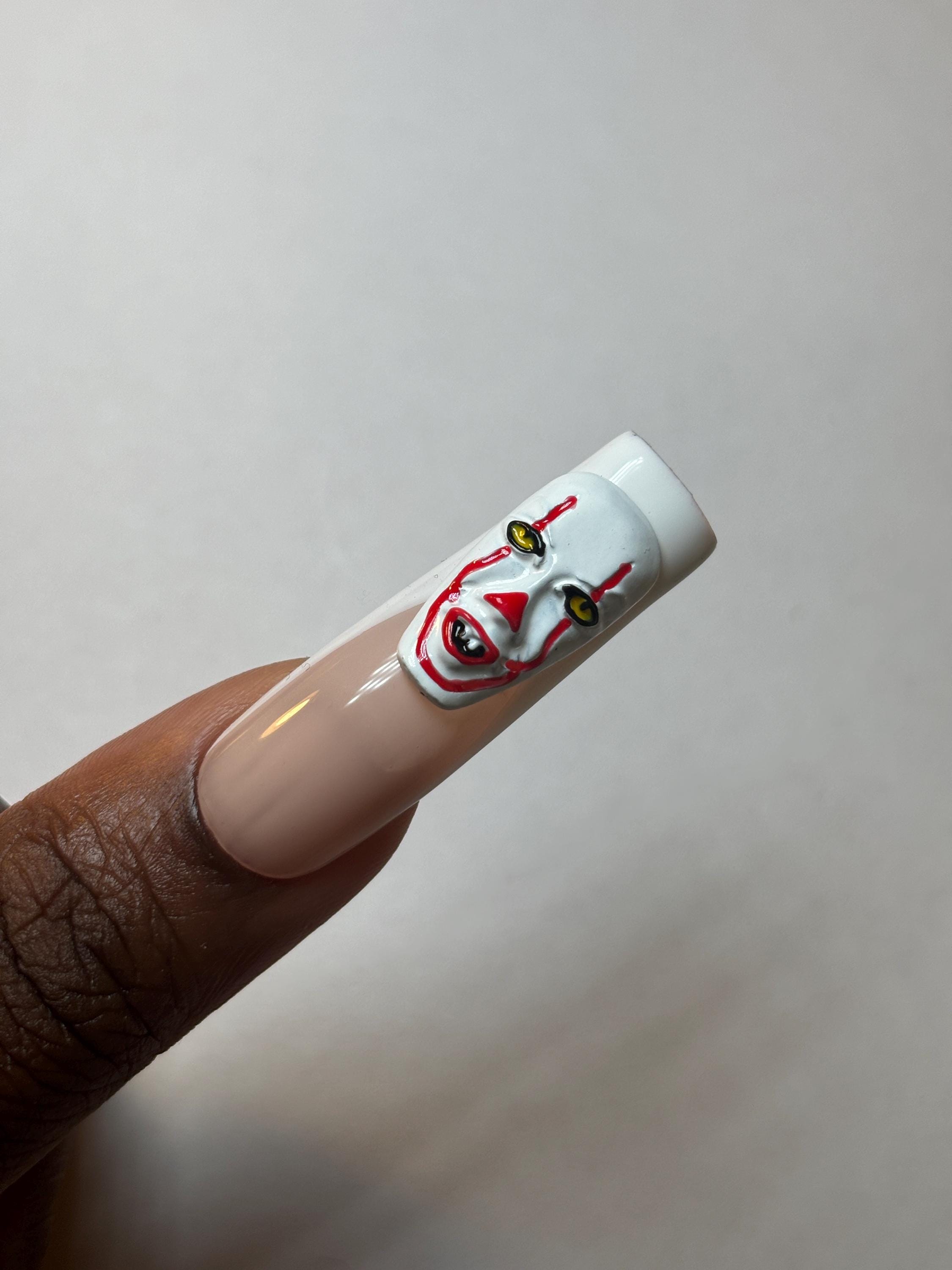 Dije de uñas "IT" / Dijes Kawaii / Suministros para decoración de uñas / Hello Kitty / Accesorios para uñas / Dijes para uñas