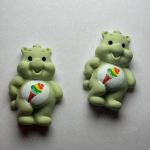 Soulless Care Bear Nail Charms/ Kawaii Bear Charm/ DIY Charm/ Cartoon Resin Charm/ Nail Charms
