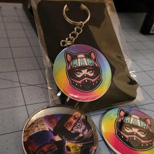 Custom Photo Keychain 2.25&quot; Round – Personalized Key Ring, Photo Gift, Pet Picture, Logo or Memorial Keychain, Bulk Options Available