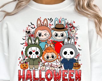 Labubu Shirt, Cute Labubu Graphic Tee, Zimomo Tycoco Tshirt, Spooky Monsters Shirt, Pato Mokoko Kids Shirt