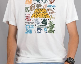 A New Hope Shirt, Family Disney Shirt, Star Wars Vacation,Star Wars Shirt, Retro Disney Tee, Magic Kingdom Shirt,
