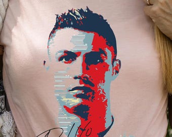 Ronaldo Shirt, Football Fan Tee, Soccer Shirt, Sports Gift for Men, Birthday Tee for Football Lovers, Casual Shirt