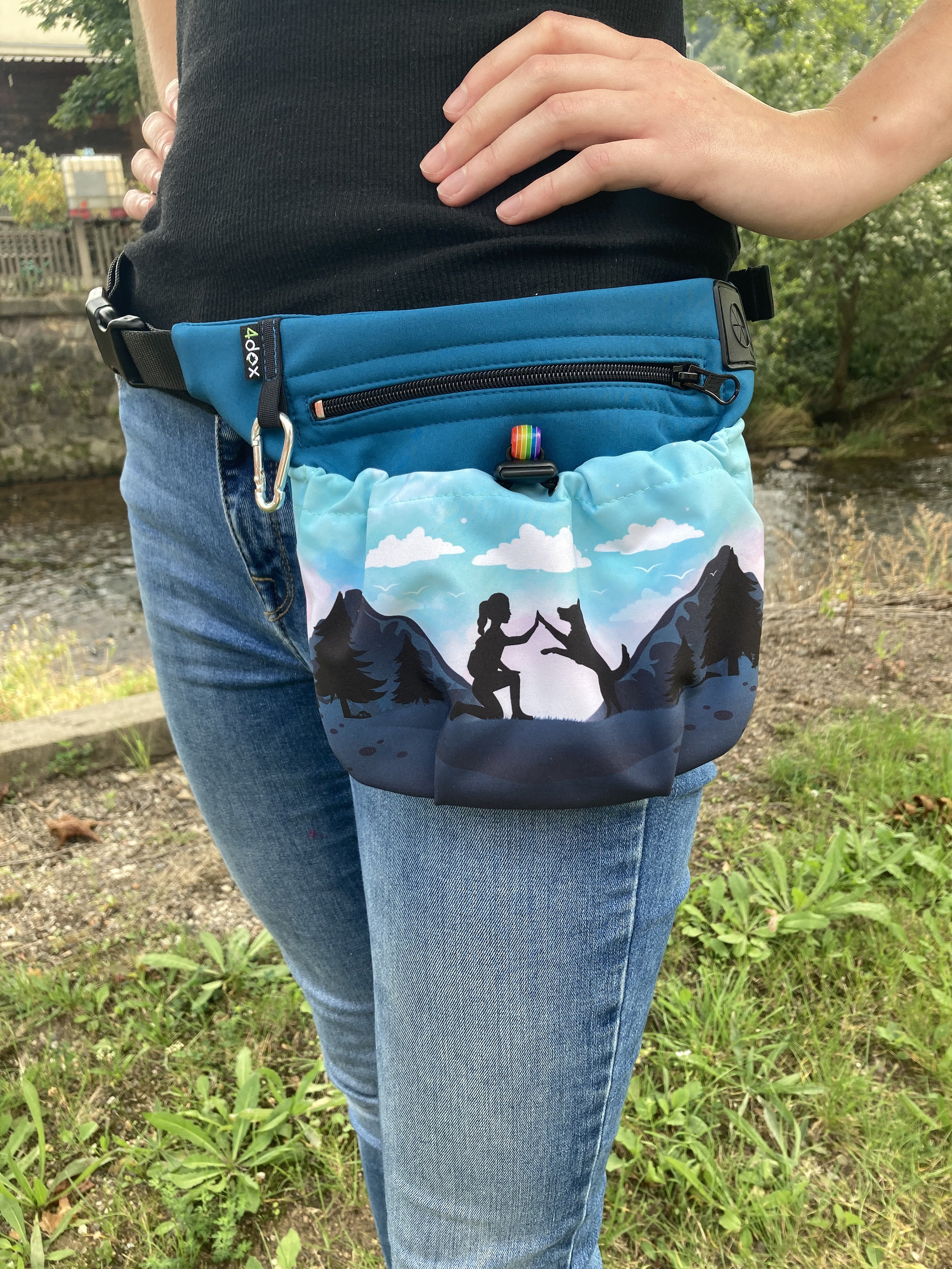 Treatbag for Dogs 2in1 Grease Resistant mint Etsy