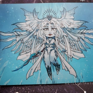 FFXIV Hydaelyn Endwalker 6x4&quot; Art Print