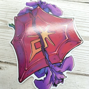 Dark Knight Soul Crystal - FFXIV Glossy Vinyl Sticker