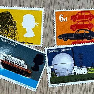Mint GB Stamps - 1966 - British Technology - Set of 4 MNH Stamps