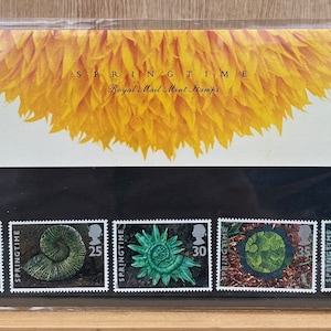 Paquete de presentación GB Royal Mail Mint No 255 - Primavera 1995