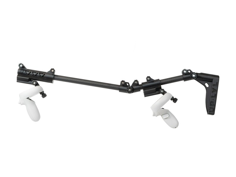 Magnigrip Undermount Carbon Fiber VR Gun Stock for Meta Quest 2 Etsy