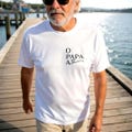 Dad Grandpa T-Shirt for Men – Father's Day Gift from Children and Grandchildren – Crossword Design with Heart – Gift for Dad & Grandpa – Family Shirt product logo