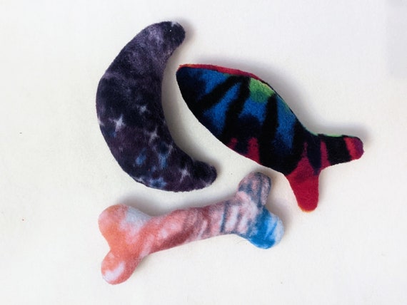Multipack Assorted Organic Catnip Toys Mouse, Fish, Moon, Bone, and Circle  Shapes Custom Gifts for Cats, Kicker Toy, Games for Cats 
