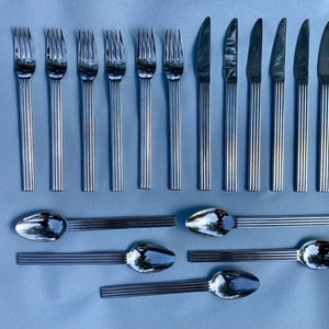 Strateg IKEA Set of 18, Flatware Cutlery Set, 1990s, Set of 18, Design by Ehlen Johansson