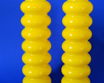 Vintage IKEA Solstrale Yellow Bubble Vase - Anne Nilsson Design