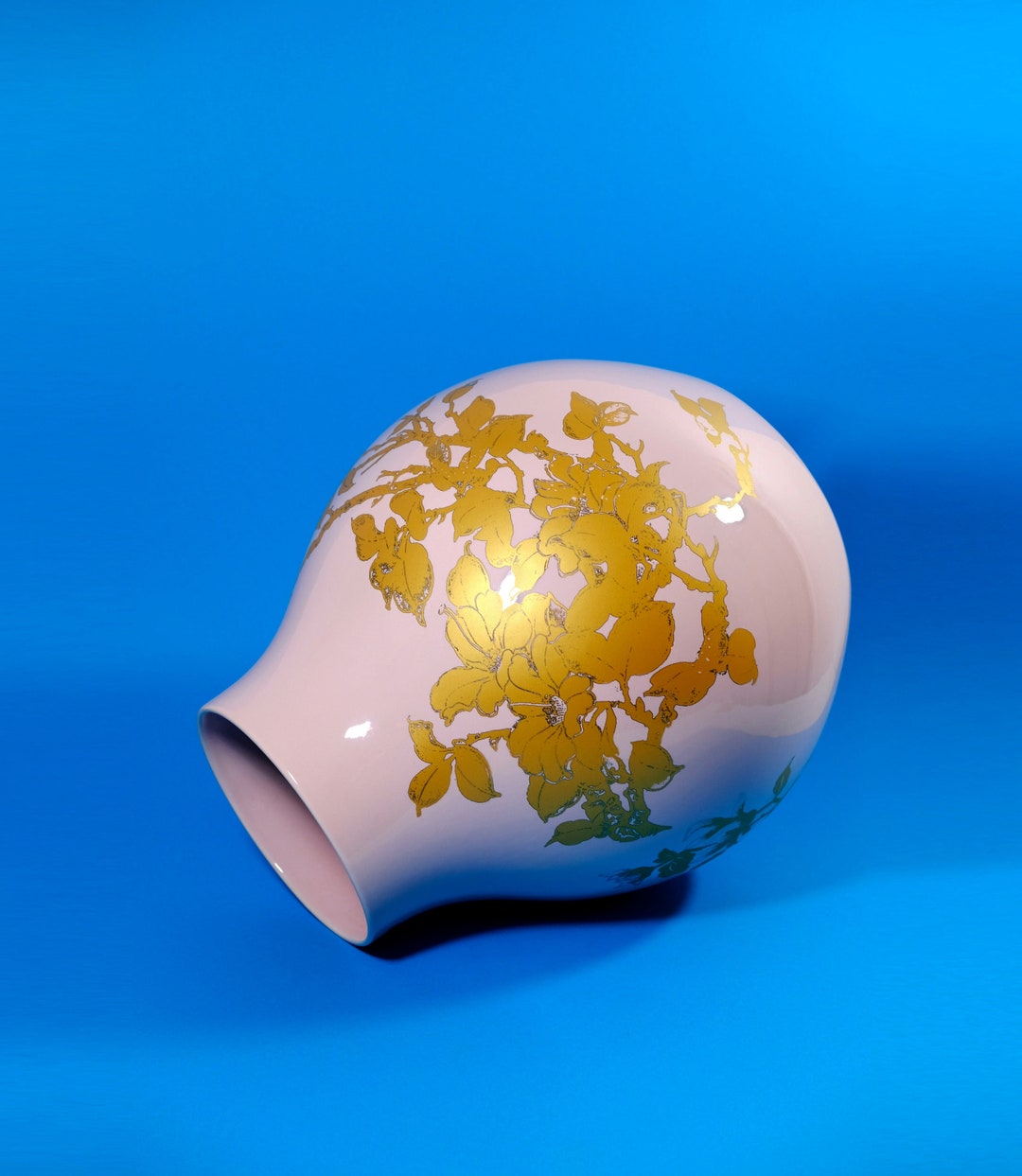 As NEW IKEA PS Jonsberg Vase by Hella Jongerius Pink Gold Etsy