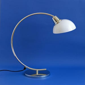 Set of 2 Vintage IKEA HARMONI Table Lamps – Postmodern Memphis Design – 1990s Arc Style – Rare TYP B714