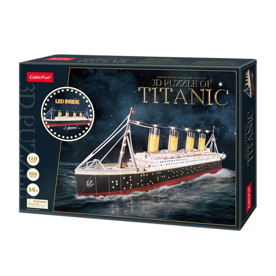 3D Puzzle Titanic LED in India -