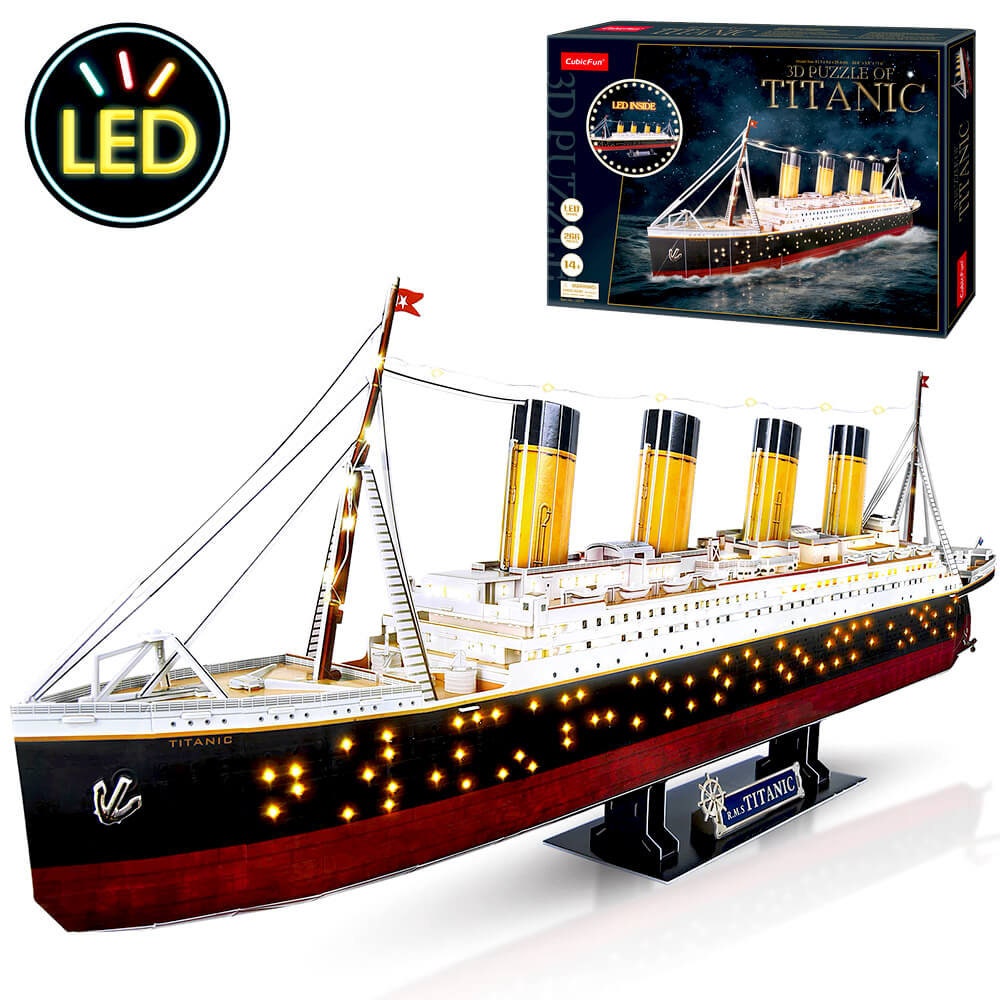 Buy 3D Puzzle Titanic Online in India - Etsy