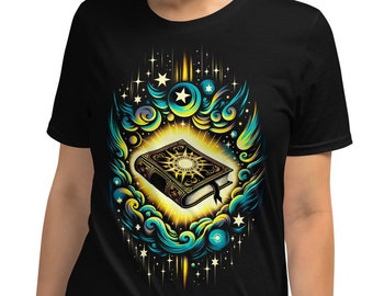 Magic Spellbook T-Shirt: Mystical Enchanted Aura