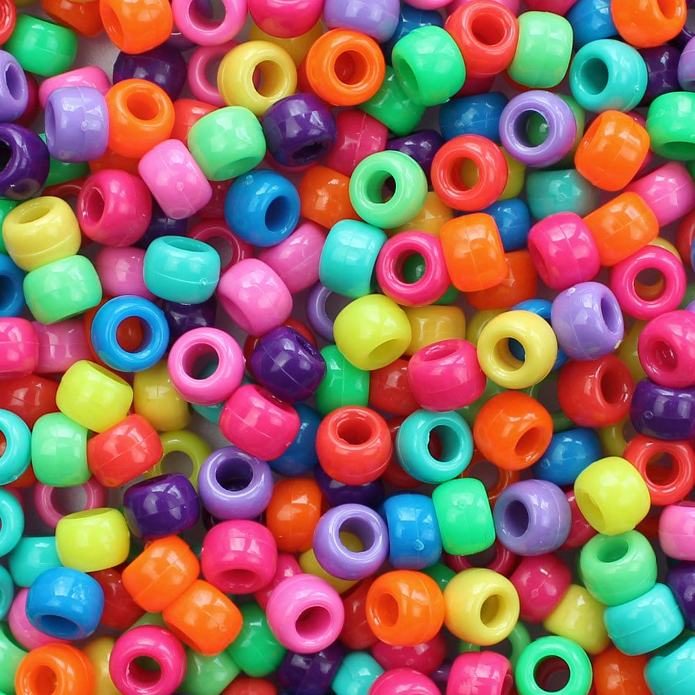 Wholesale Pony Beads - 9x6mm, 650 Pieces