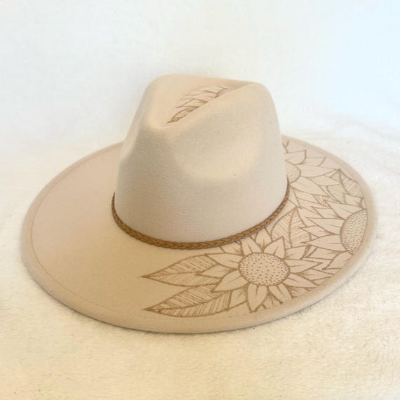 Sunflower Hat, Wide Brim Women display picture 3