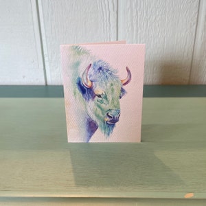 Grußkarte, Bison, Büffel, Bison Grußkarte, Wasserfarbe Grußkarte, Wasserfarbe Grußkarte, Grußkarte, Grußkarte, Grußkarte, Grußkarte, Grußkarte, Illustration
