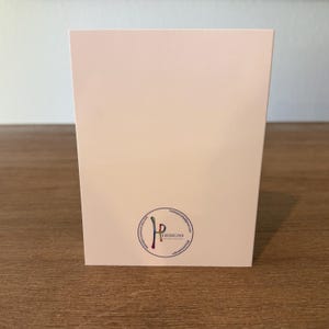 Bunny Rabbit Note Card, Original Watercolor Art, Blank Greeting Card Stationary image 6
