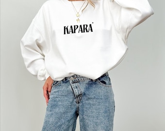 Kapara Sweatshirt | Hebrew Israeli Humor Crewneck | Jewish Pride Jumper | Soft Cotton Blend | Cozy Stylish Fit | Unisex Sizes | Perfect Gift