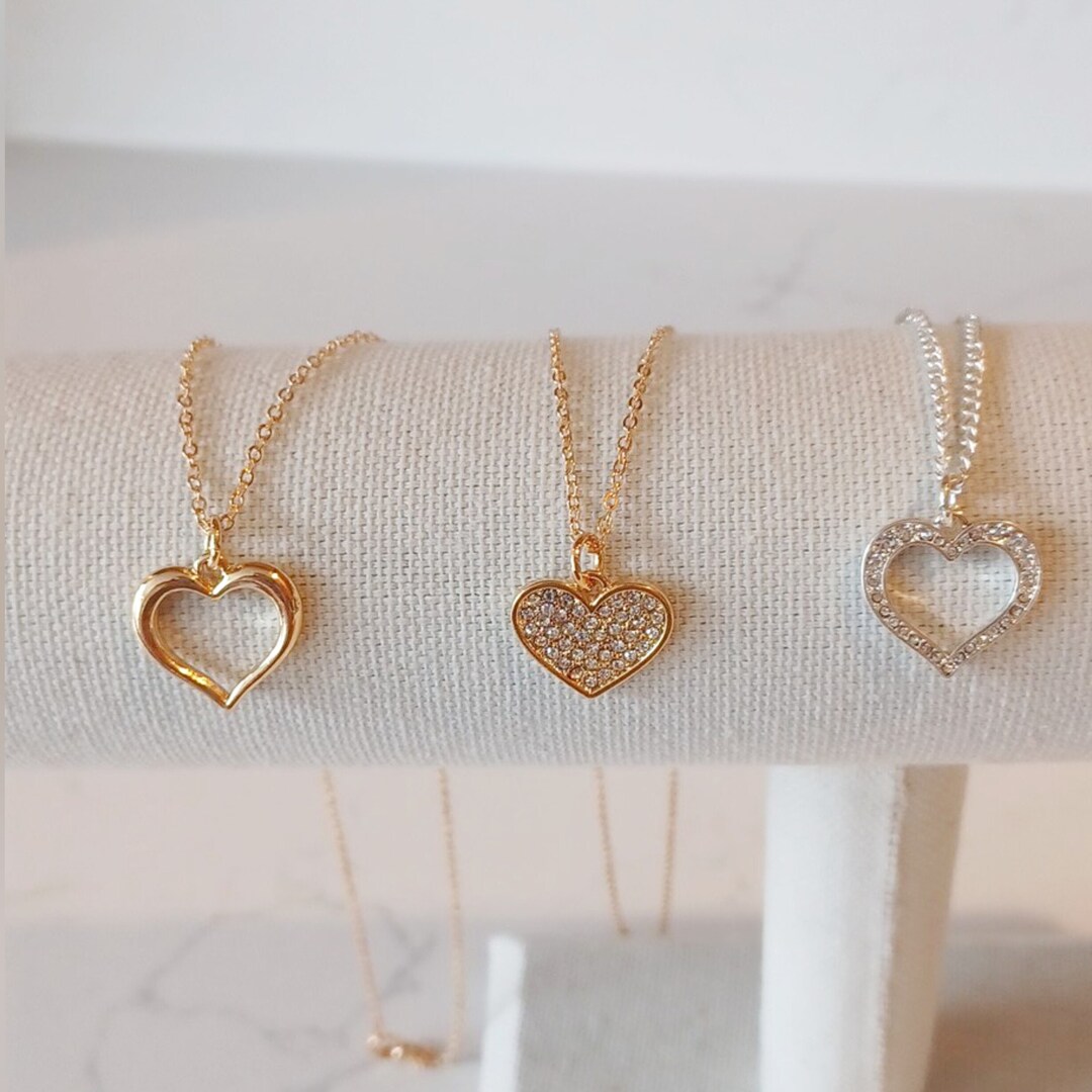 AESPAカリナ☆関税込☆Sentiments★NECKLACE HEART PENDANT 2SET AESPA カリナ☆SENTIMENTS☆NO.240 NECKLACE HEART PENDANT 2SET