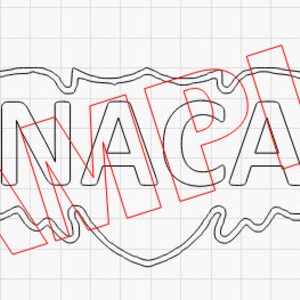 Vintage National Advisory Commitee for Aeronautics (NACA), 1915-1958 Logo SVG DXF (Nasa, bevor es Nasa war)