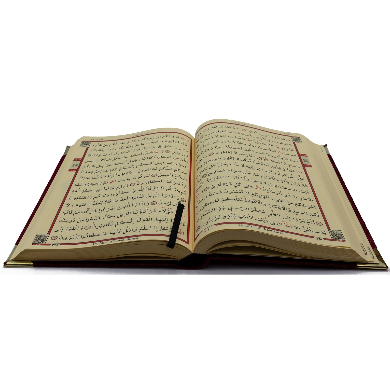 Islamic Gift Set Velvet Arabic Quran in Keepsake Case Includes Tesbih