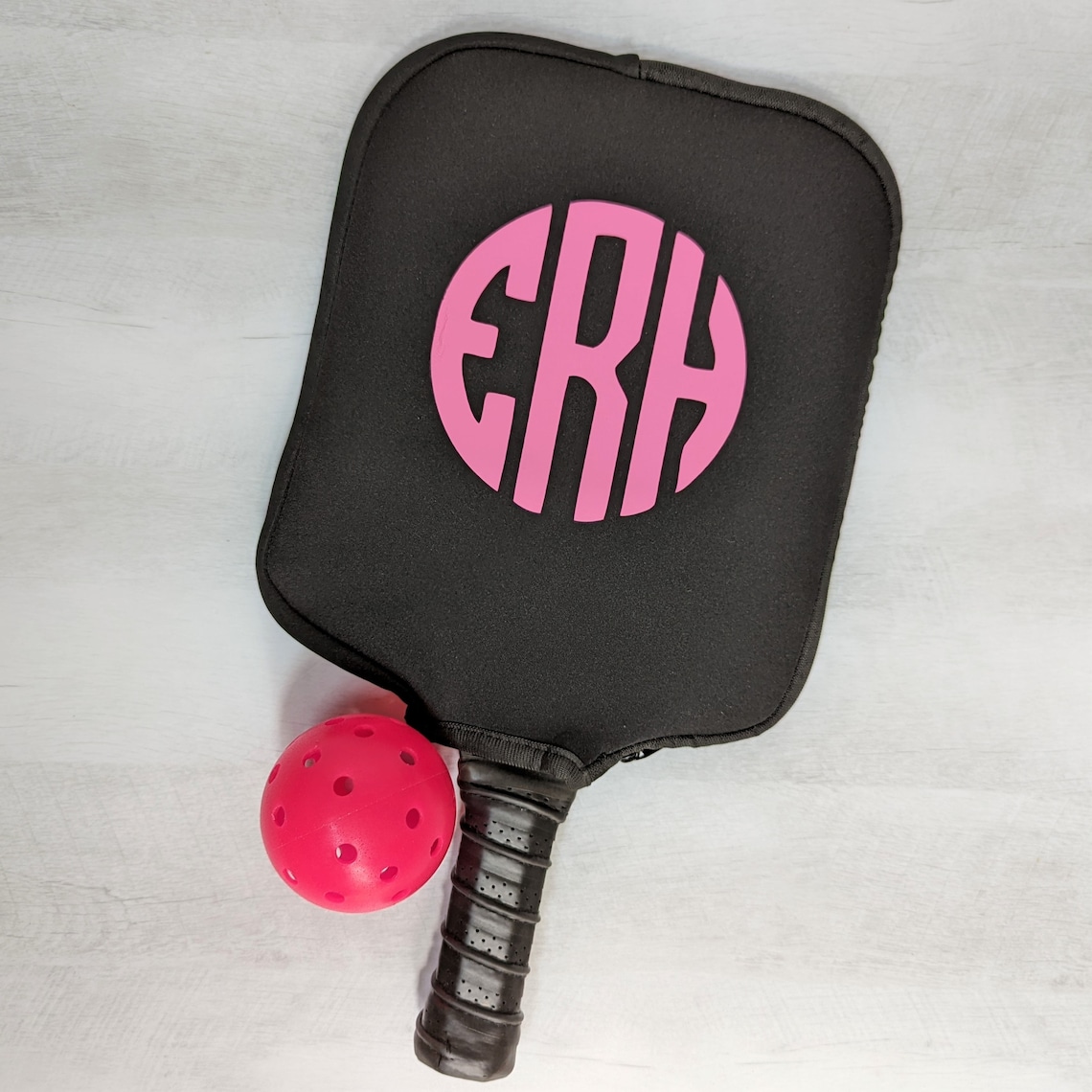 Custom Pickleball Paddle Cover Personalized Pickleball Etsy