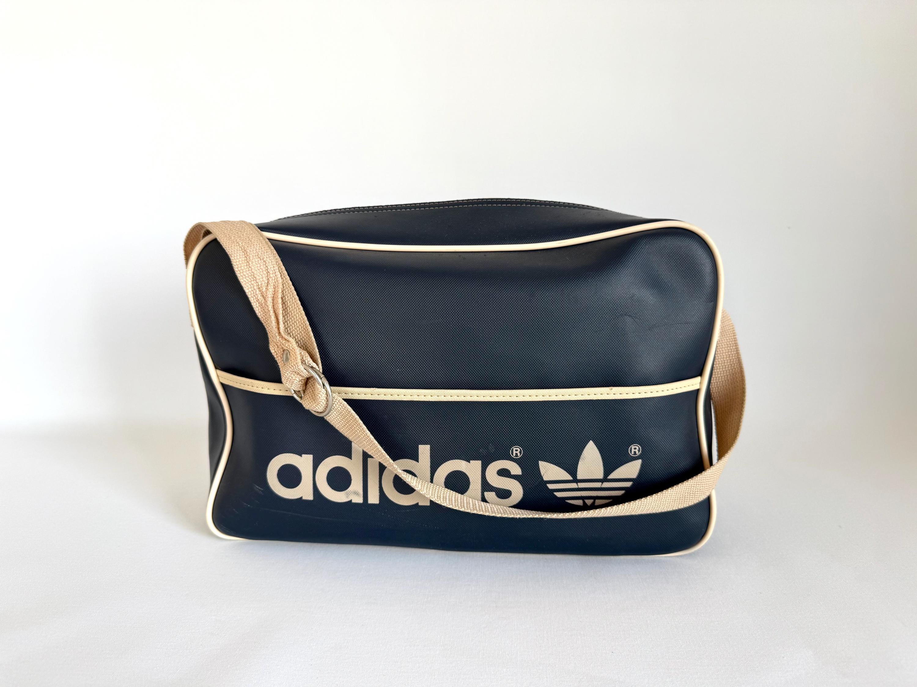Adidas Originals Unisex Messenger Bag Black Gold Logo